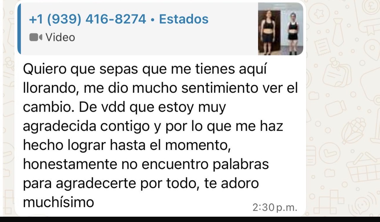 Testimonio cliente